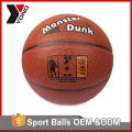 YONO Fabrik Großhandel Basketball-Trainingsgeräte bunte Größe 2 3 5 6 7 benutzerdefinierte Gummi-Basketball für Basketball-Training